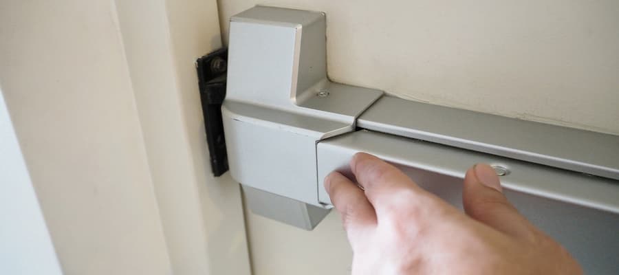 How Do You Lock and Unlock A Push Bar Door?